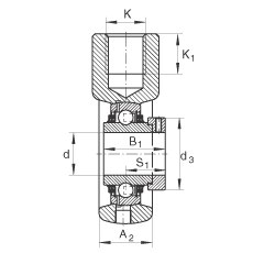 Подшипниковые узлы с&nbsp;корпусами-натяжителями THE45, INA