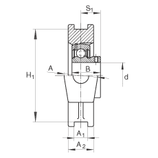 Подшипниковые узлы с&nbsp;корпусами-натяжителями PTUEY35, INA