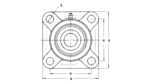 Подшипник корпусной 305 UCF