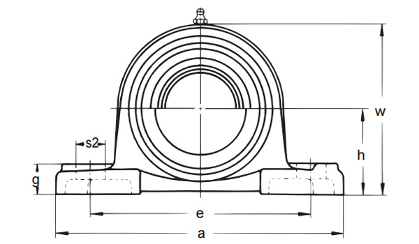 Открытая крышка UCP 208C, ASAHI
