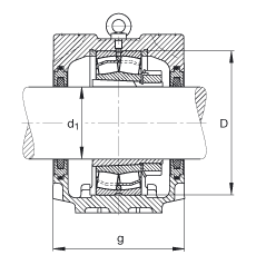 Стационарные корпуса SNV215-F-L + 21320K + H320X307 + FSV620X307, FAG