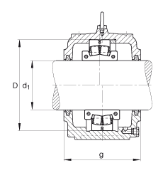 Стационарные корпуса S3034-H-N-FZ-AB-L + 230SM150-MA, FAG