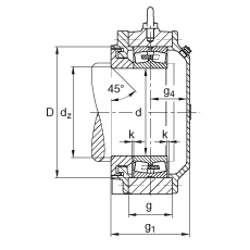 Стационарные корпуса BND3048-Z-Y-AL-S, FAG