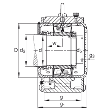Стационарные корпуса LOE334-N-AF-L, FAG