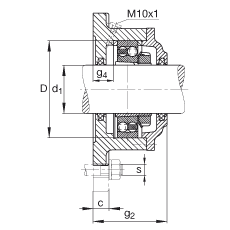 Фланцевые корпуса F520-B-L + 1220K, FAG