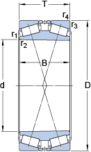 Конические роликоподшипники BT2B 328580/HA1, SKF