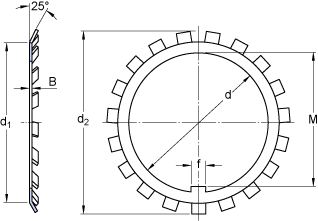 Стопорные гайки W&nbsp;024, SKF