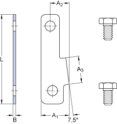 Стопорные гайки PL 800, SKF